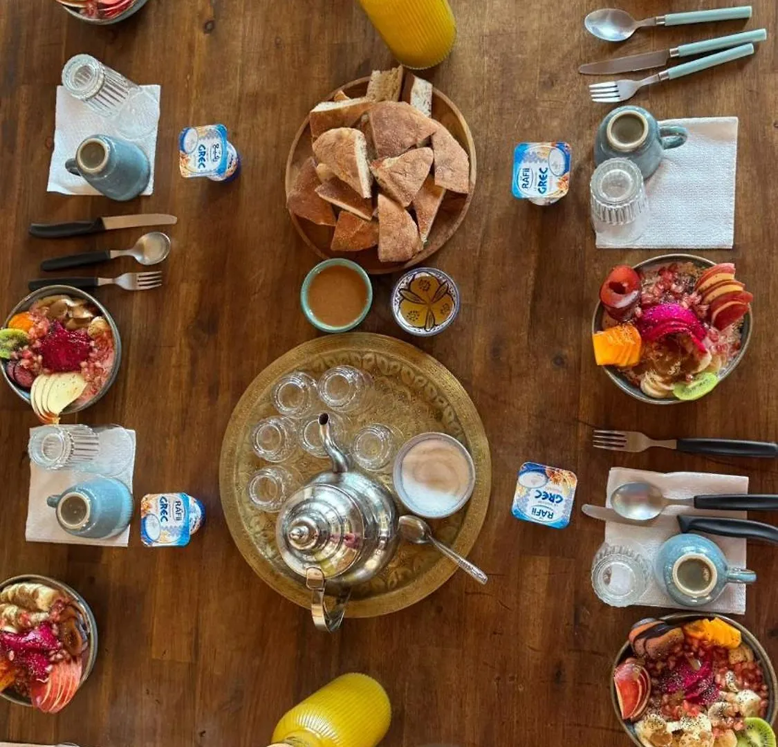 Ubytování v soukromí Moroccan Boho Surf House Agádír Maroko