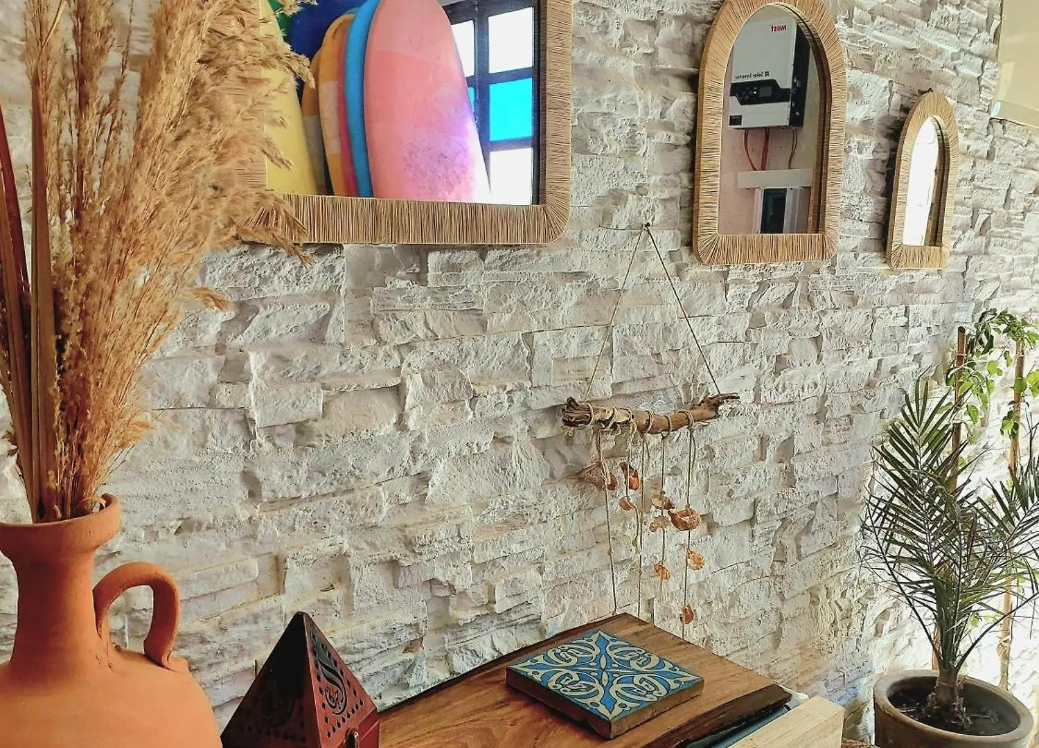 Séjour chez l'habitant Moroccan Boho Surf House Agadir Maroc